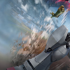 Gundam Card Game Newtype Rising official artwork featuring Gundam RX-78-2 — 1500 by 500 collection banner