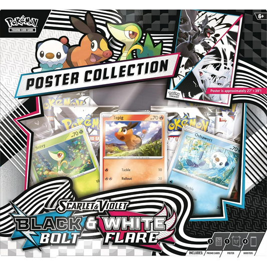 Pokémon Scarlet & Violet: Black Bolt Unova Victini Illustration Collection Box (English, SV: Black Bolt Edition)