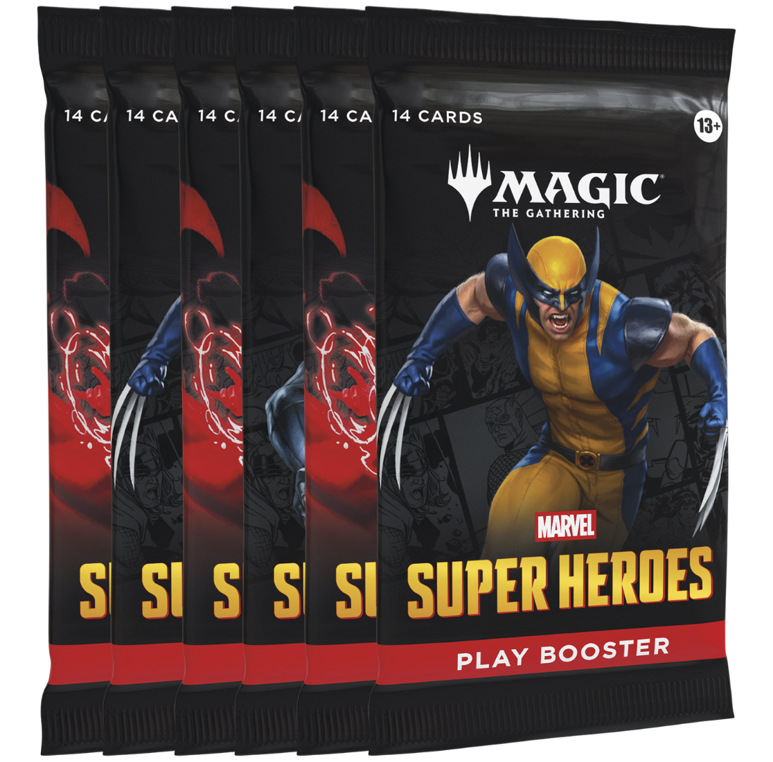 Magic: The Gathering | Marvel Super Heroes Play Booster Pack (14 Cards, English Version)