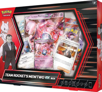 Pokémon - Destined Rivals Team Rocket’s Mewtwo ex - English - Promo Box