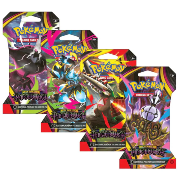Pokemon TCG- Pitch Black Sleeved Boosters