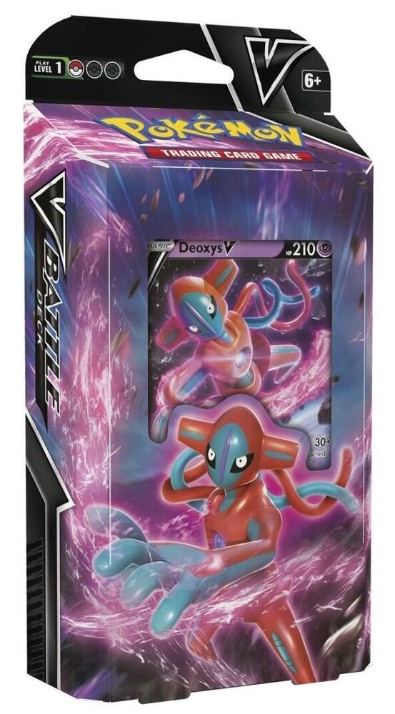 Pokémon TCG: V Battle Deck – Deoxys V (60-Card Deck, MCAP Expansion, English Version)