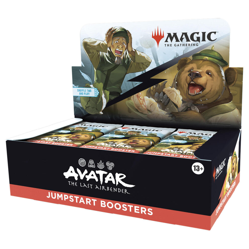 Magic: The Gathering – Avatar: The Last Airbender Jumpstart Booster Display (24 Packs, TLA Expansion)