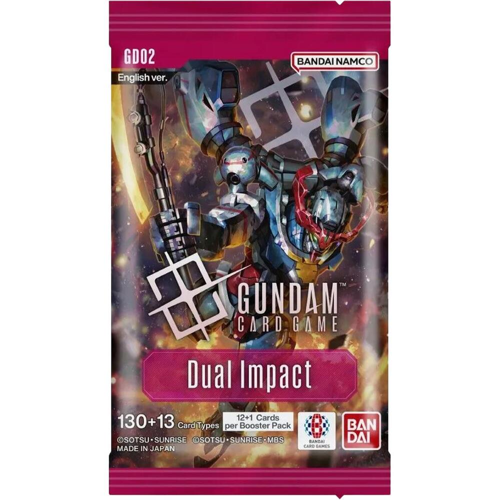 Gundam War: GCG Dual Impact Booster Pack (GD02, English) – Mobile Suit Expansion Cards