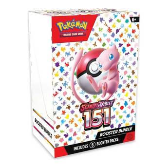 Scarlet & Violet 151 Booster Bundle, authentic English Pokémon TCG packaging