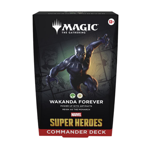 Magic: The Gathering | Marvel Super Heroes Commander Deck (100-Card Preconstructed Deck, English Version)