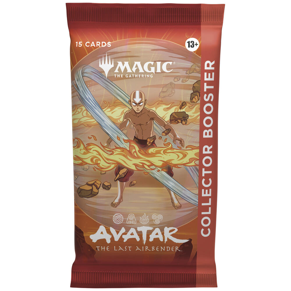 Magic: The Gathering – Avatar: The Last Airbender Collector Booster Pack (15 Cards, Avatar: The Last Airbender Set)