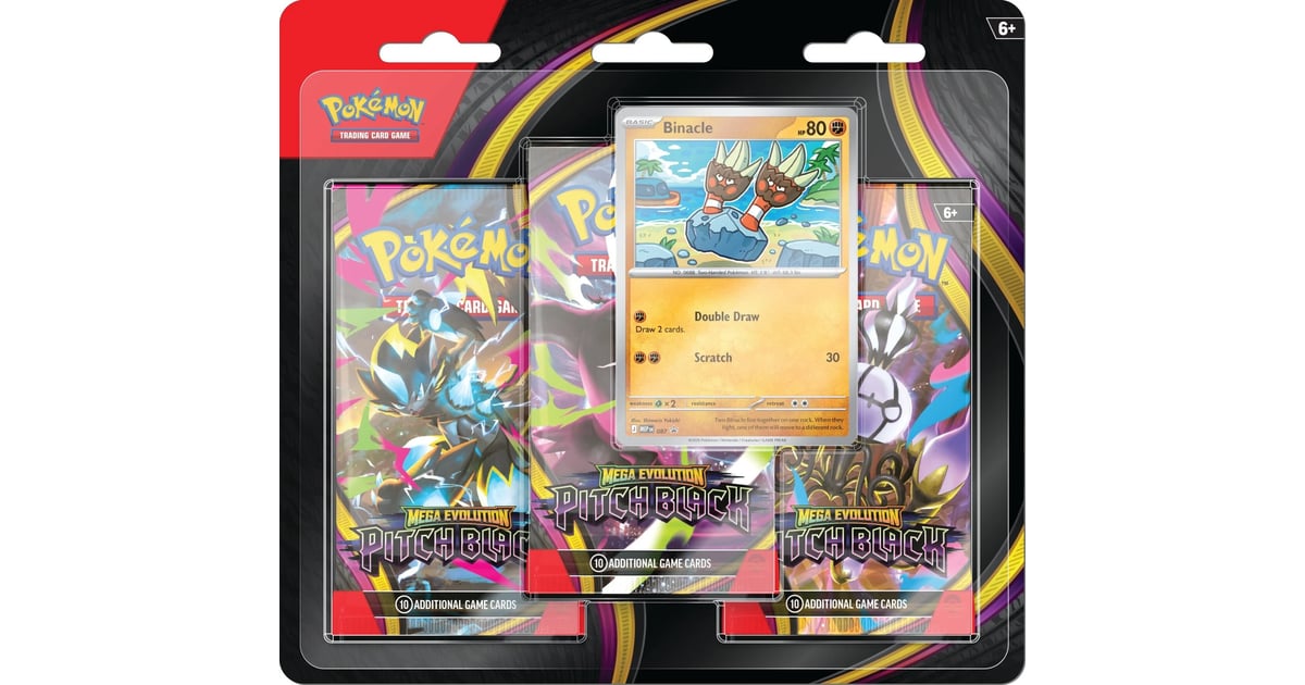 Pokemon TCG- Pitch Black 3-Pack Blister