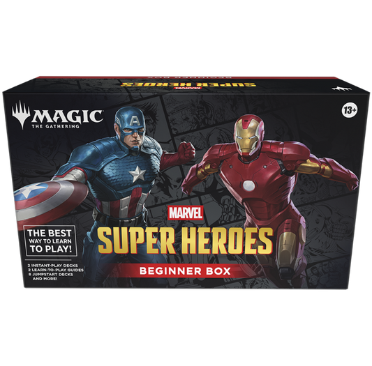 Magic: The Gathering | Marvel Super Heroes Beginner Box (10 Themed Decks, Learn to Play Set, English Version)