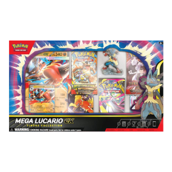 Mega Lucario ex Figure Collection retail product packaging