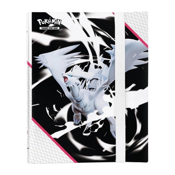 Pokémon TCG White Flare 9-Pocket Portfolio Album (Holds 360+ Cards, Elastic Closure, PKMC Edition), retail product view