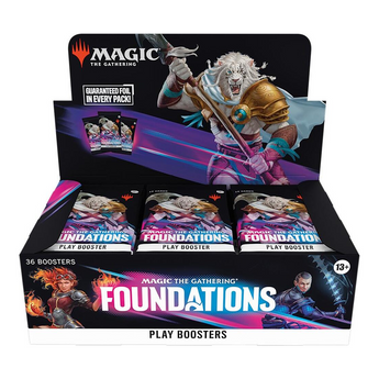 Foundations Play Booster Box packaging view 1