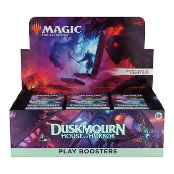 Duskmourn: House of Horror Play Booster Box packaging view 1