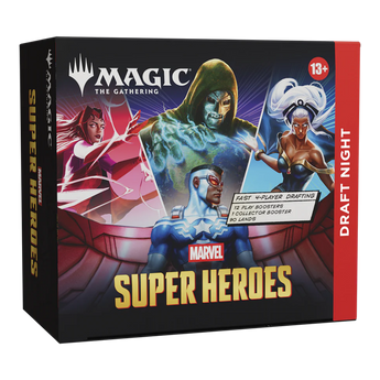 Marvel Super Heroes Draft Night Box packaging view 1