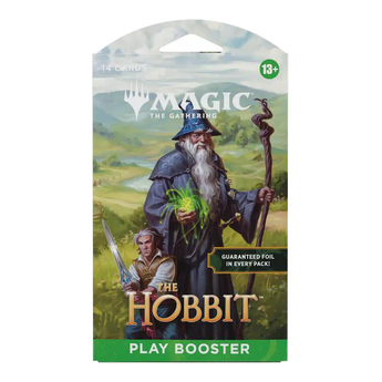 The Hobbit Sleeved Play Booster Pack, English retail sleeve with Gandalf artwork