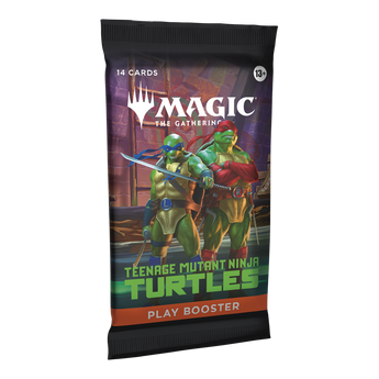 Magic: The Gathering Teenage Mutant Ninja Turtles Play Booster Pack, English packaging