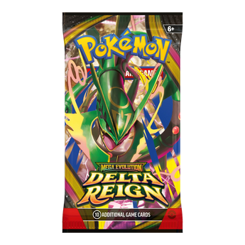 Delta Reign Booster Pack, official packaging