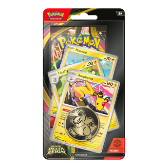 Delta Reign Premium Checklane Blister (Ampharos Line), official packaging