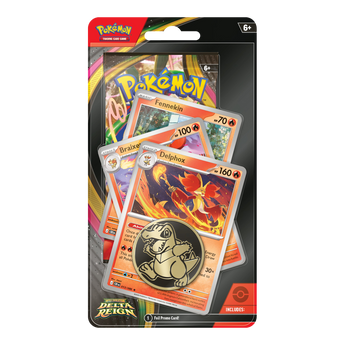 Delta Reign Premium Checklane Blister (Delphox Line), official packaging