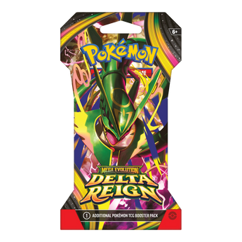Delta Reign Sleeved Booster Pack, official packaging