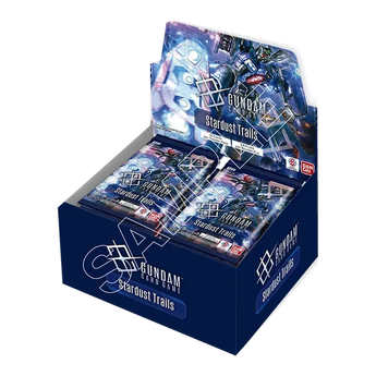 Stardust Trails Booster Box – primary packaging front / angled display view; English edition