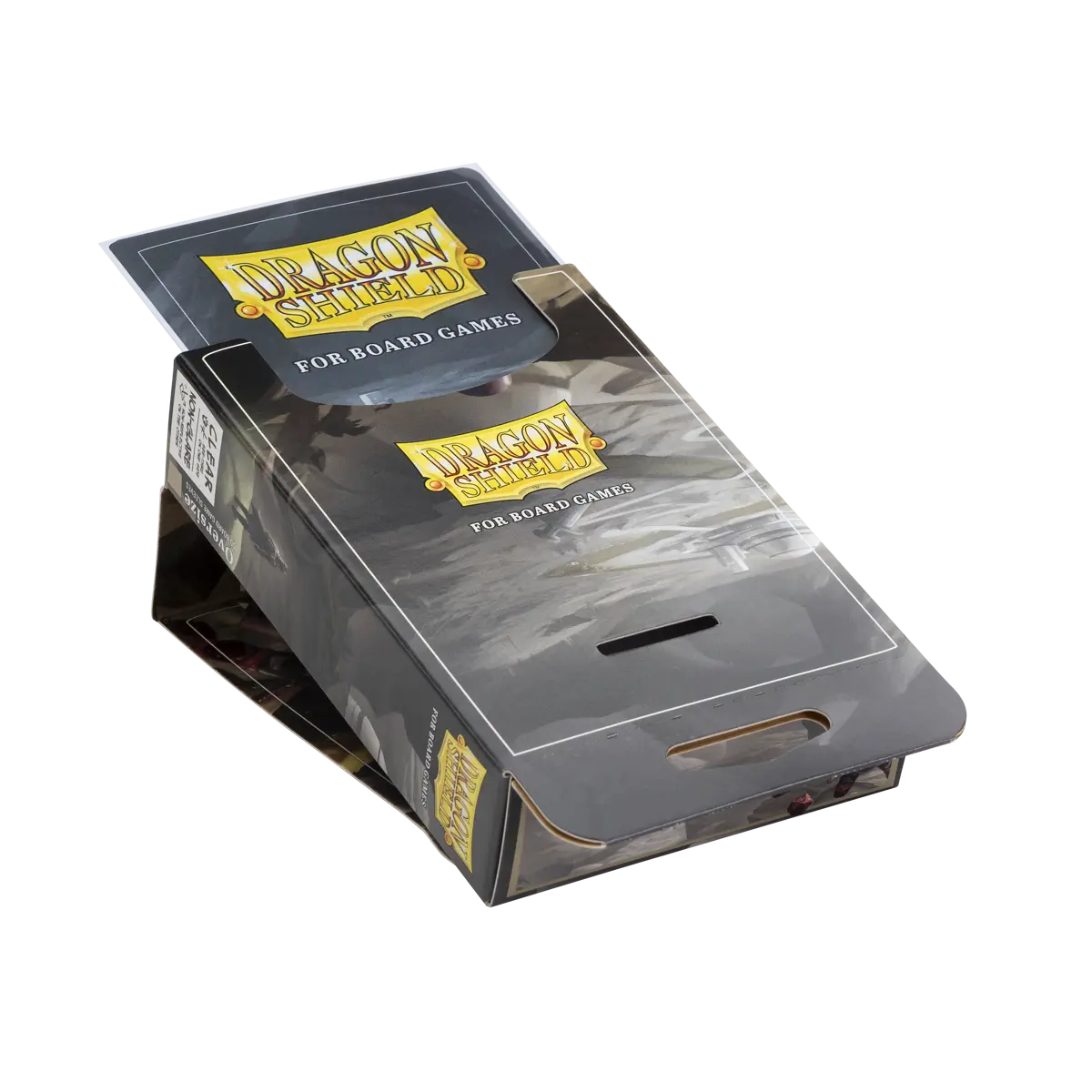 Dragon Shield Oversize Board Game Sleeves – Clear/Non-Glare (100 Count, 80x120mm Premium Protection)