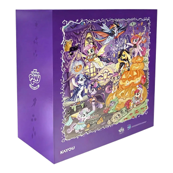 My Little Pony Nightmare Night Gift Box 01, English edition, original purple packaging with Nightmare Night character artwork