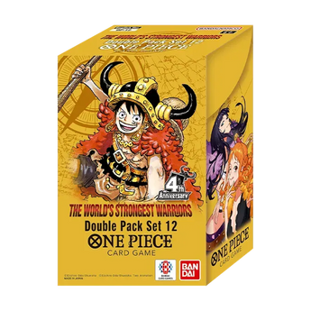 One Piece Card Game The World's Strongest Warriors individual Double Pack Set Vol.12, English packaging