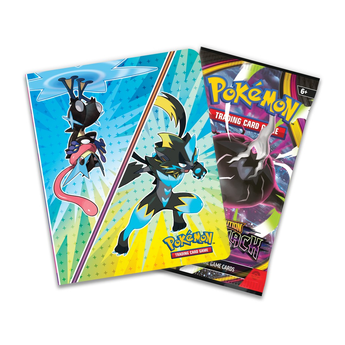 2026 Q4 Pokémon Mini Portfolio with the included booster pack