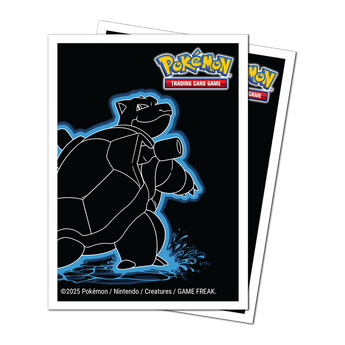 Neon Kanto APEX Sleeves (Blastoise) for Pokémon