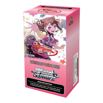 BanG Dream! 10th Anniversary! Premium Booster Box English product packaging