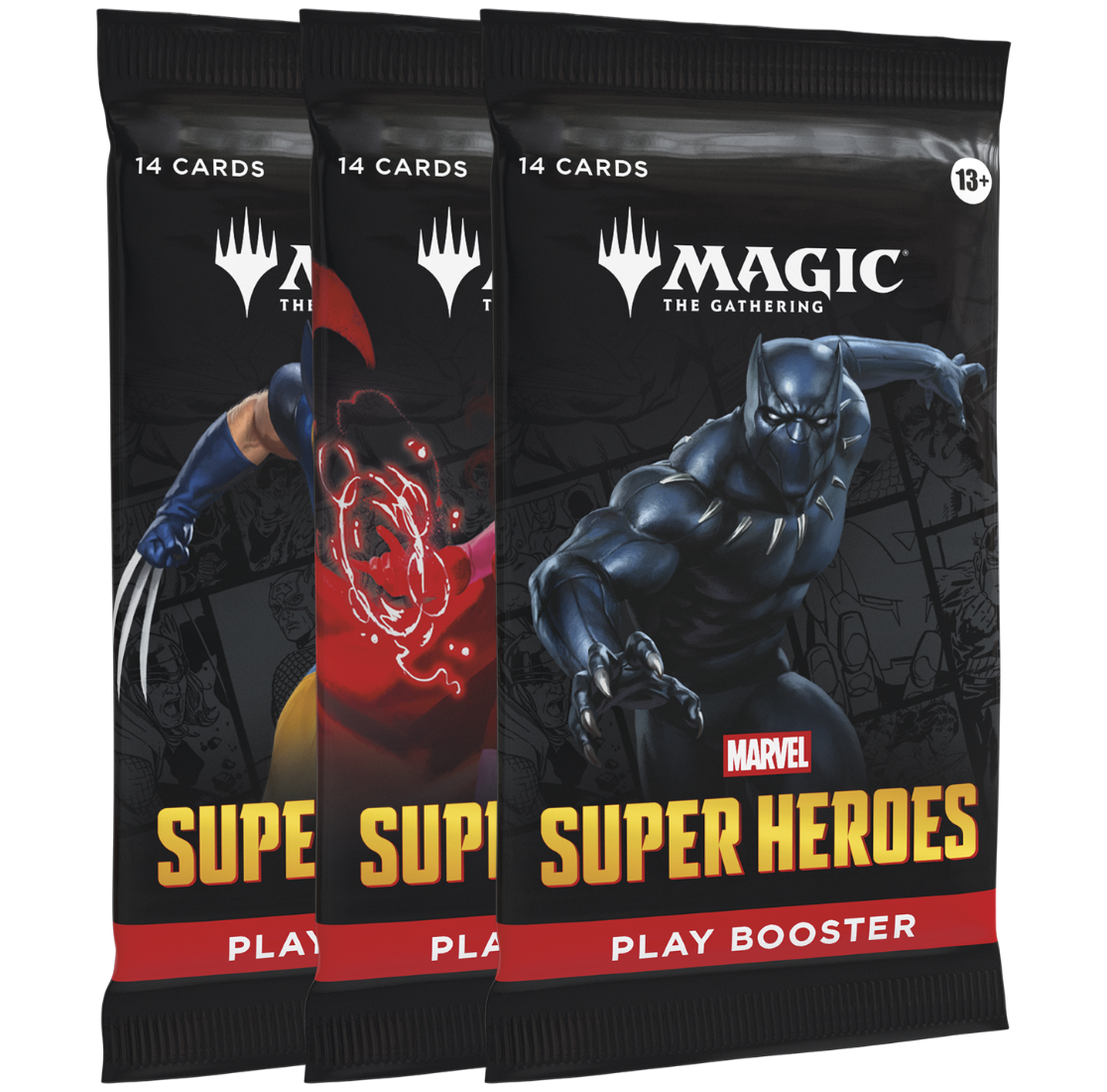 Magic: The Gathering | Marvel Super Heroes Play Booster Pack (14 Cards, English Version)