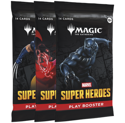 Magic: The Gathering | Marvel Super Heroes Play Booster Pack (14 Cards, English Version)