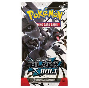 Pokémon TCG: Scarlet & Violet—Black Bolt Booster Pack (10 Cards, English, SV: Black Bolt Expansion)