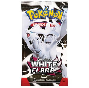 Pokémon TCG: Scarlet & Violet – White Flare Booster Pack (10 Cards, English Version)