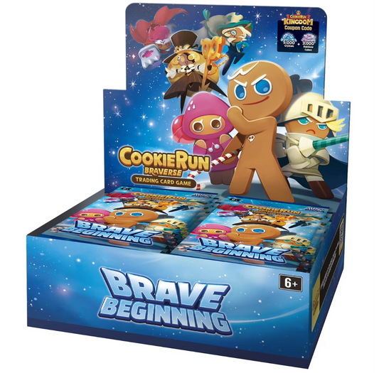 CookieRun: Braverse Trading Card Game – Brave Beginning Booster Box (28 Packs)