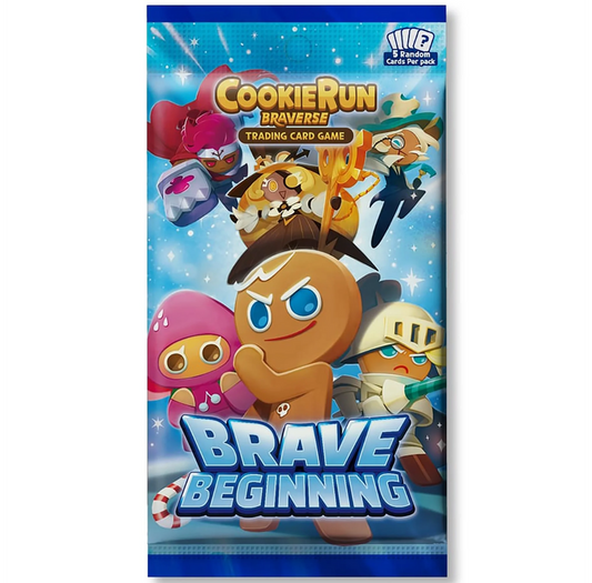 CookieRun: Braverse Trading Card Game – Brave Beginning Booster Box (28 Packs)
