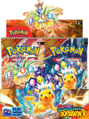 Pokémon TCG: Scarlet & Violet – Surging Sparks Booster Box (36 Packs, SV08 English Version)