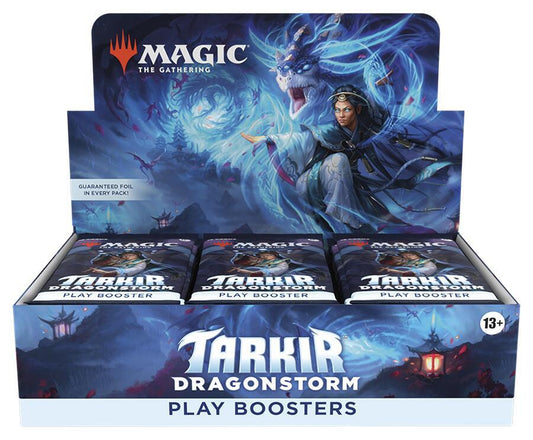 Magic: The Gathering – Tarkir: Dragonstorm Play Booster Box (30 Packs, TDM Expansion, English)