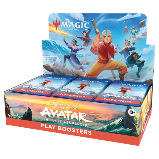 Magic: The Gathering – Avatar: The Last Airbender Play Booster Box Display (30 Packs, TLA Expansion)