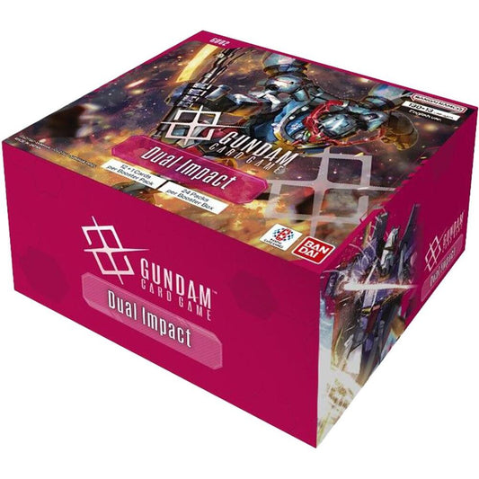 Bandai Gundam: GCG Dual Impact Booster Box (24 Packs, GD02 Expansion, English Version)