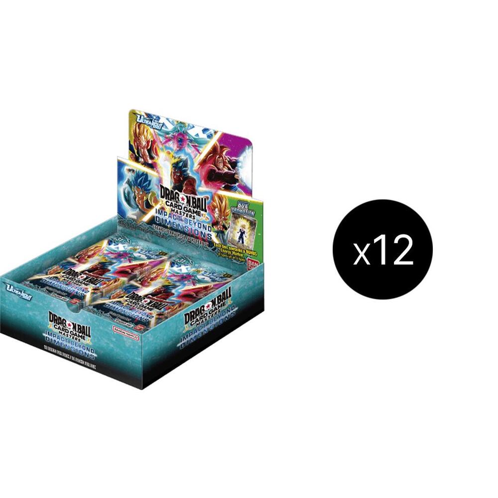 Dragon Ball Masters: Impact Beyond Dimensions Booster Box Case - Impact Beyond Dimensions