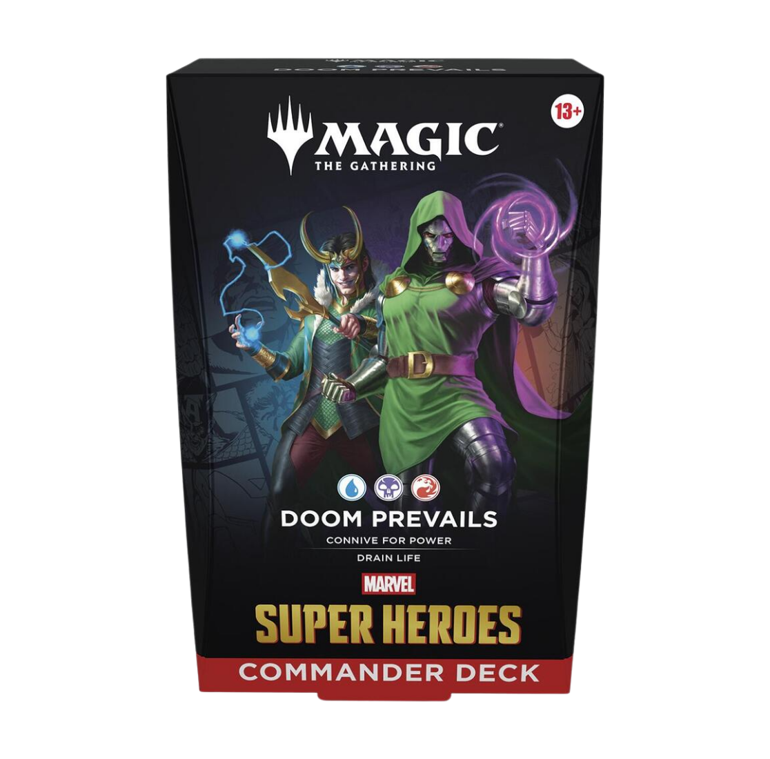 Magic: The Gathering | Marvel Super Heroes Commander Deck (100-Card Preconstructed Deck, English Version)