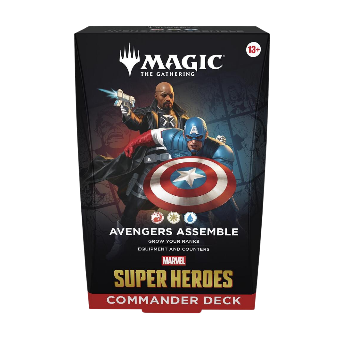 Magic: The Gathering | Marvel Super Heroes Commander Deck (100-Card Preconstructed Deck, English Version)