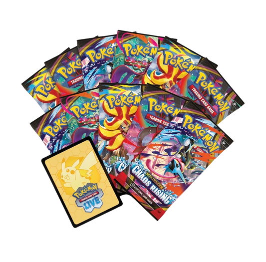 Pokémon TCG: Mega Evolution – Chaos Rising Elite Trainer Box (ME04, 9 Packs + Fennekin Promo)