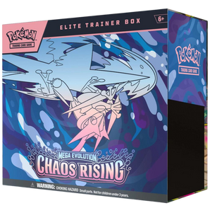 Pokémon TCG: Mega Evolution – Chaos Rising Elite Trainer Box (ME04, 9 Packs + Fennekin Promo)