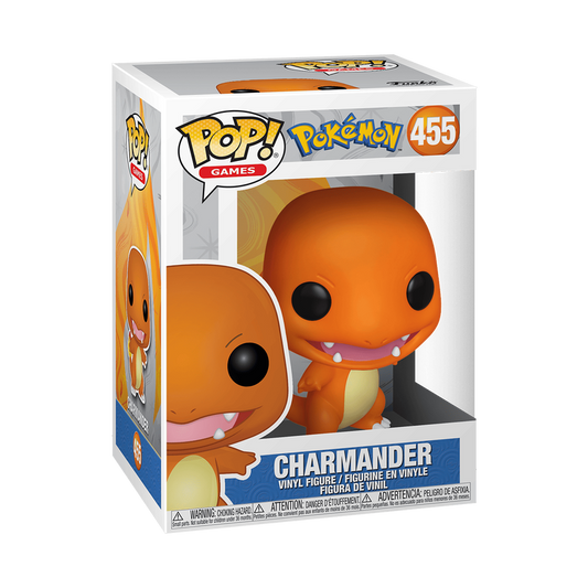 Funko Pop! Games: Pokémon – Charmander Vinyl Figure #455