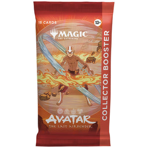 Magic: The Gathering – Avatar: The Last Airbender Collector Booster Pack (15 Cards, Avatar: The Last Airbender Set)