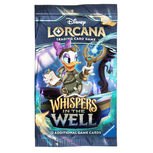 Disney Lorcana: Whispers in the Well Booster Pack (12 Cards, 1 Random Art)