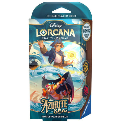 Lorcana - Azurite Sea Starter Deck - Amber and Ruby